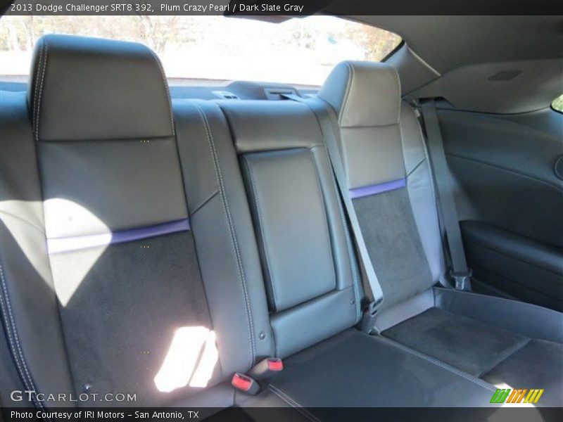 Plum Crazy Pearl / Dark Slate Gray 2013 Dodge Challenger SRT8 392