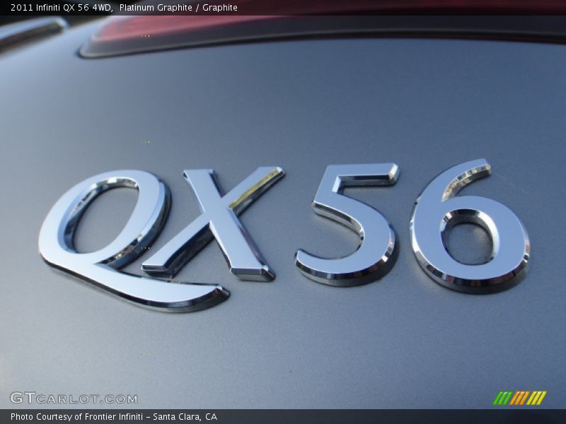 Platinum Graphite / Graphite 2011 Infiniti QX 56 4WD