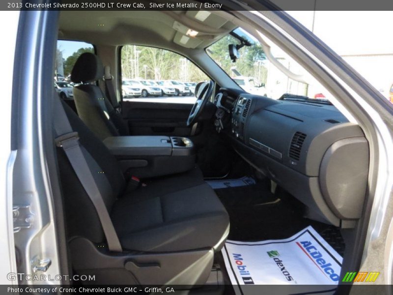 Silver Ice Metallic / Ebony 2013 Chevrolet Silverado 2500HD LT Crew Cab