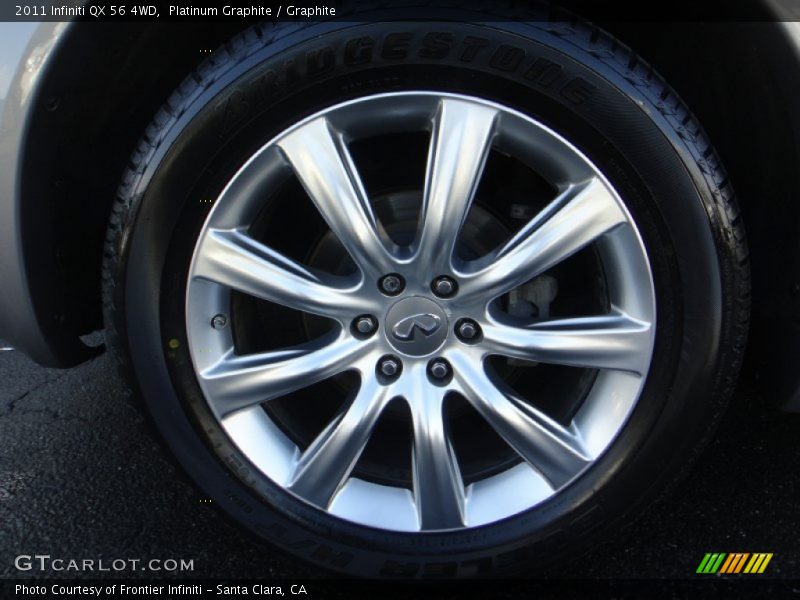 Platinum Graphite / Graphite 2011 Infiniti QX 56 4WD