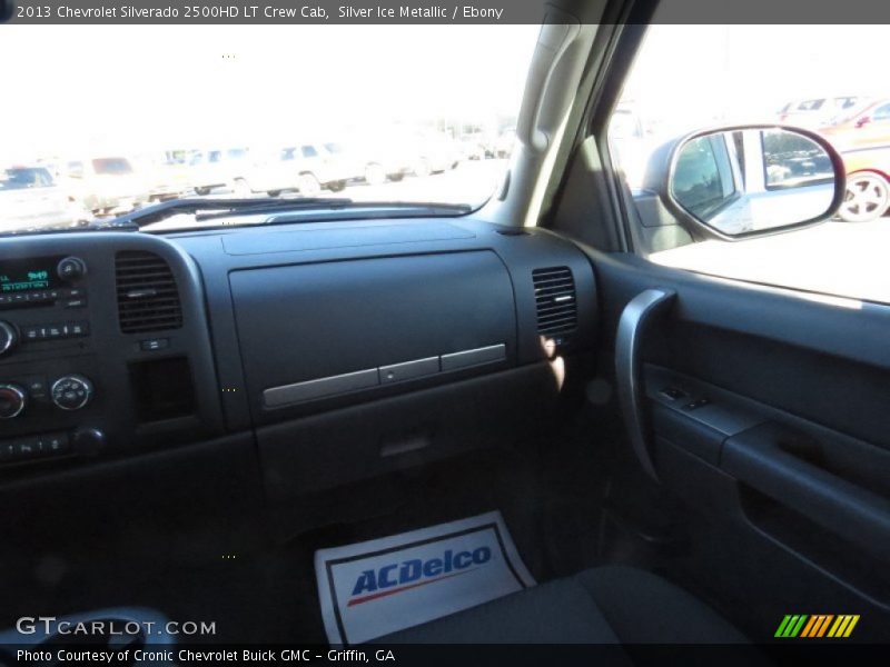Silver Ice Metallic / Ebony 2013 Chevrolet Silverado 2500HD LT Crew Cab