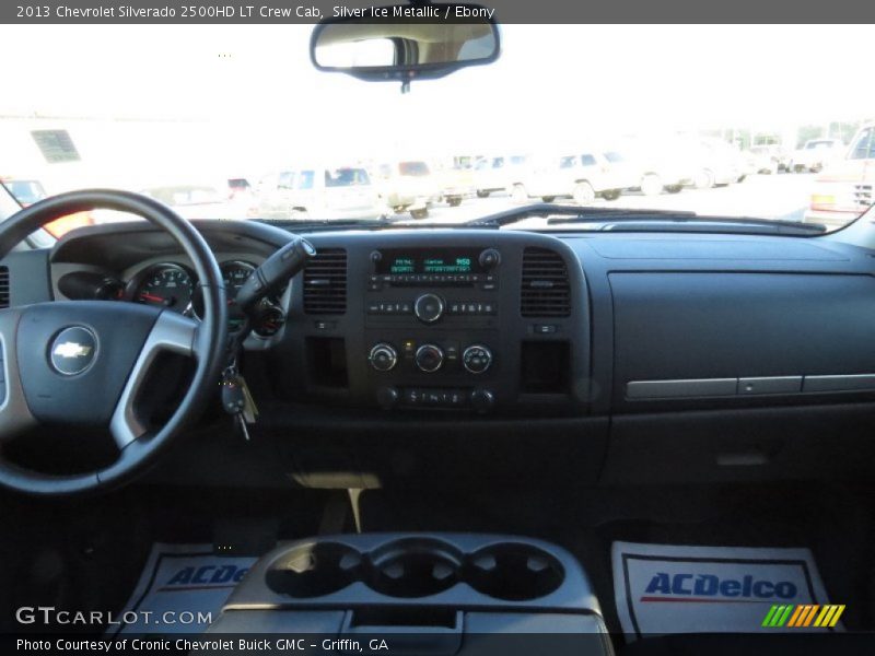 Silver Ice Metallic / Ebony 2013 Chevrolet Silverado 2500HD LT Crew Cab