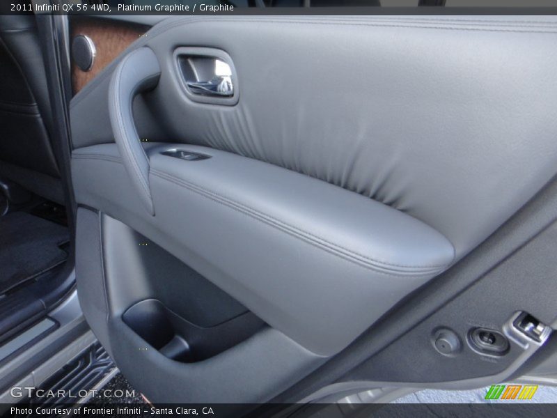 Platinum Graphite / Graphite 2011 Infiniti QX 56 4WD