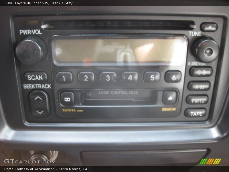 Black / Gray 2000 Toyota 4Runner SR5
