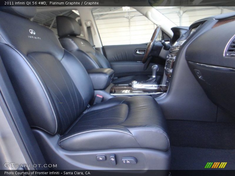 Platinum Graphite / Graphite 2011 Infiniti QX 56 4WD