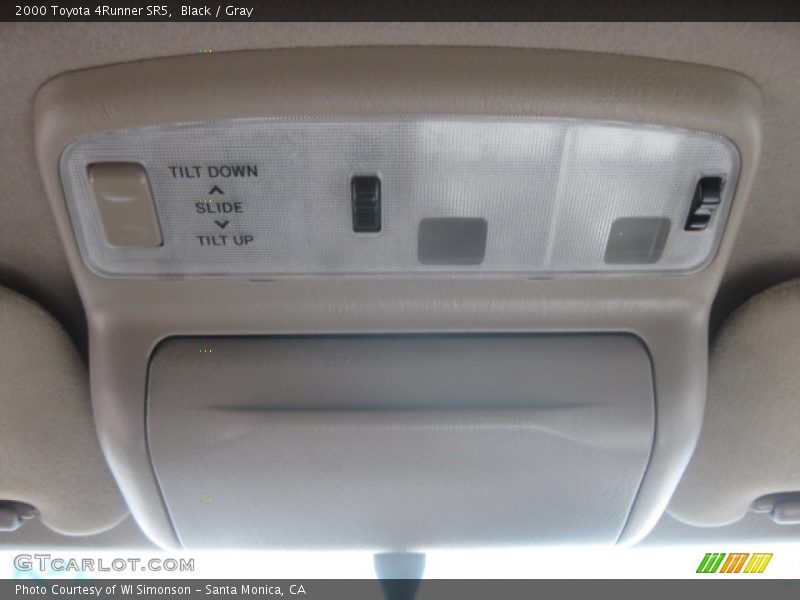 Black / Gray 2000 Toyota 4Runner SR5