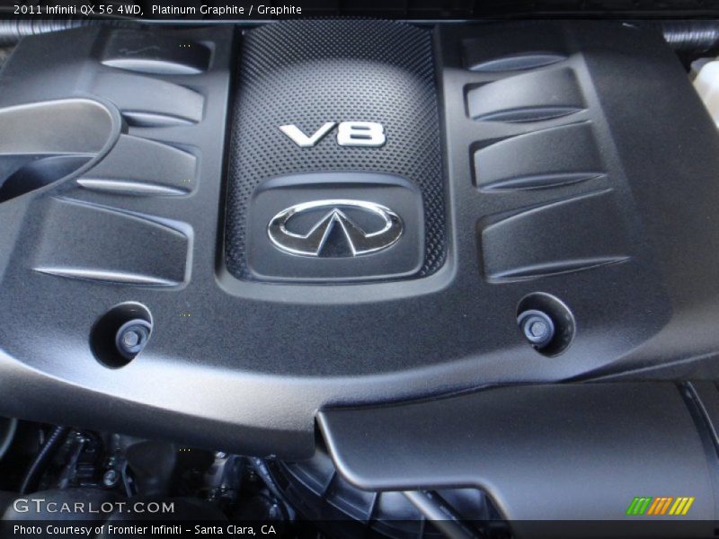 Platinum Graphite / Graphite 2011 Infiniti QX 56 4WD