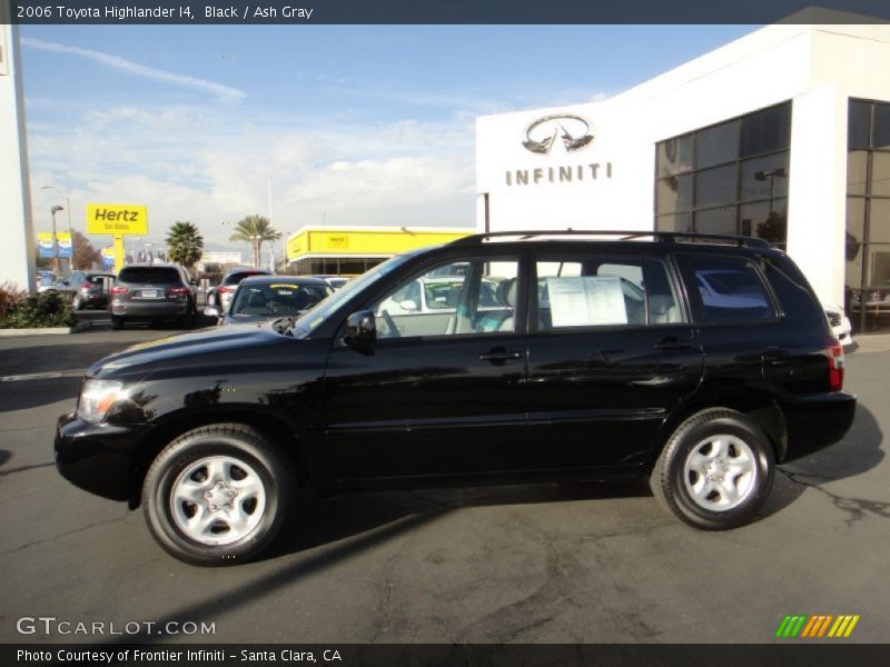 Black / Ash Gray 2006 Toyota Highlander I4