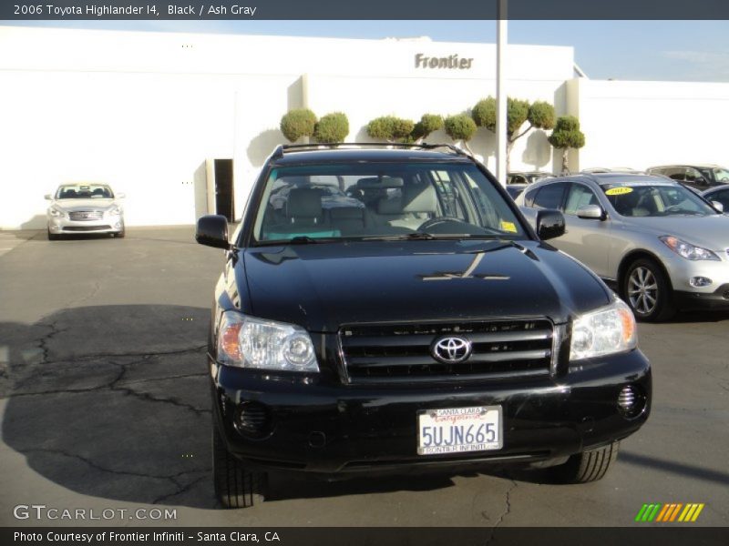 Black / Ash Gray 2006 Toyota Highlander I4