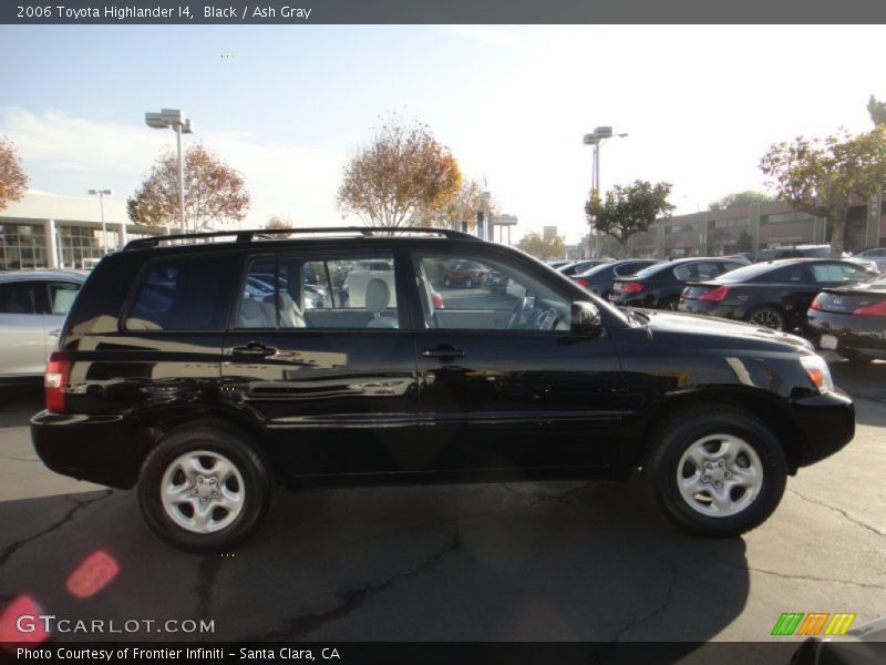 Black / Ash Gray 2006 Toyota Highlander I4