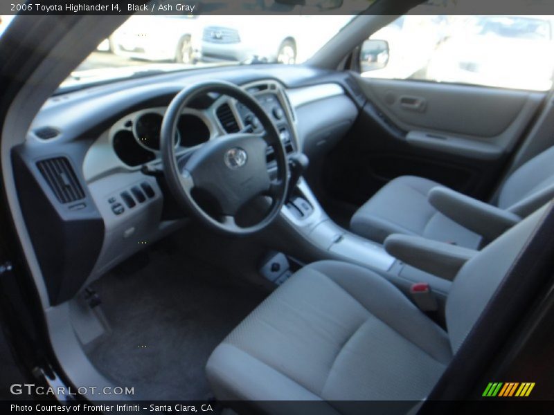 Black / Ash Gray 2006 Toyota Highlander I4