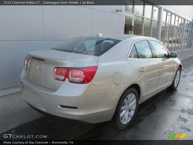 Champagne Silver Metallic / Jet Black 2014 Chevrolet Malibu LT