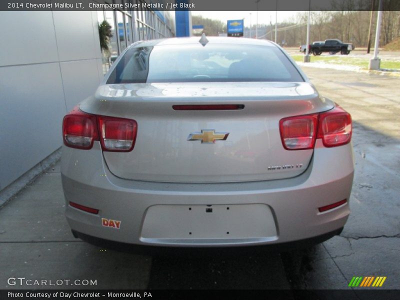 Champagne Silver Metallic / Jet Black 2014 Chevrolet Malibu LT
