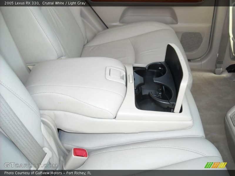 Crystal White / Light Gray 2005 Lexus RX 330