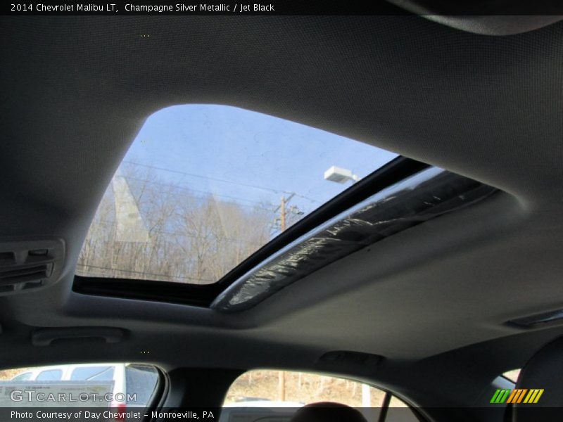 Champagne Silver Metallic / Jet Black 2014 Chevrolet Malibu LT