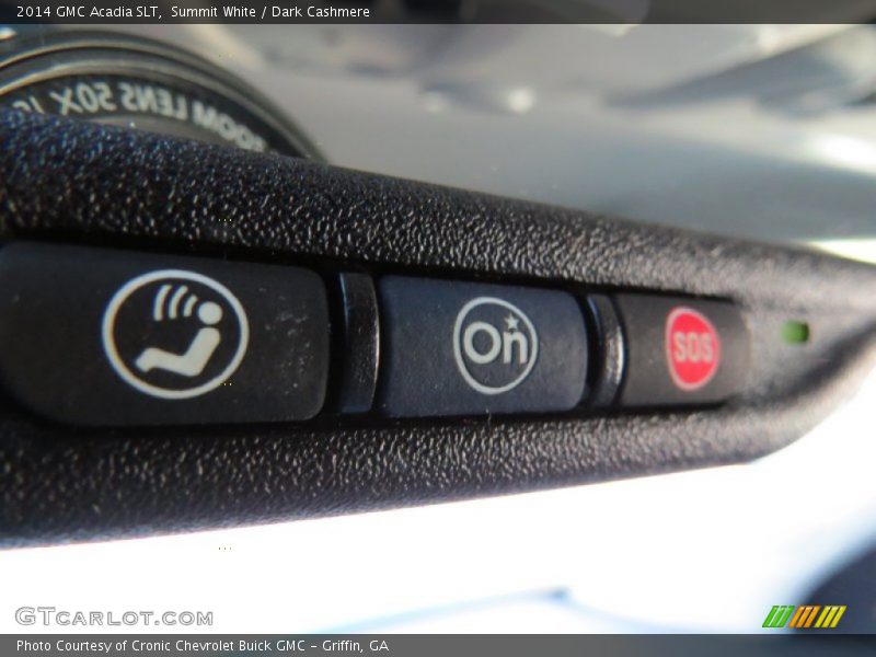 Summit White / Dark Cashmere 2014 GMC Acadia SLT