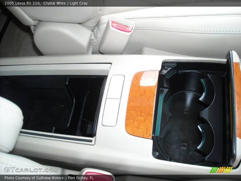 Crystal White / Light Gray 2005 Lexus RX 330