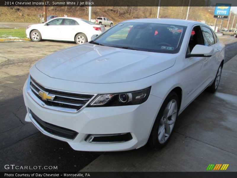 Summit White / Jet Black 2014 Chevrolet Impala LT