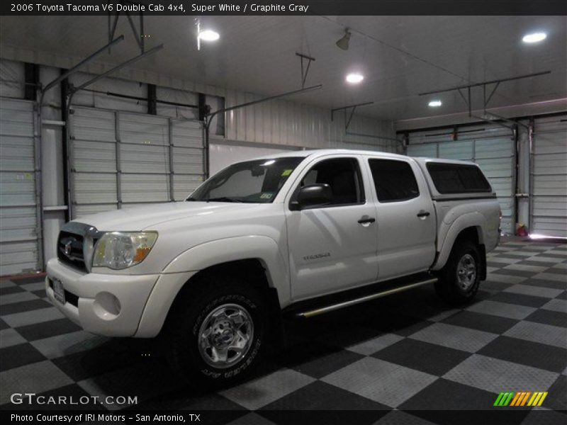 Super White / Graphite Gray 2006 Toyota Tacoma V6 Double Cab 4x4