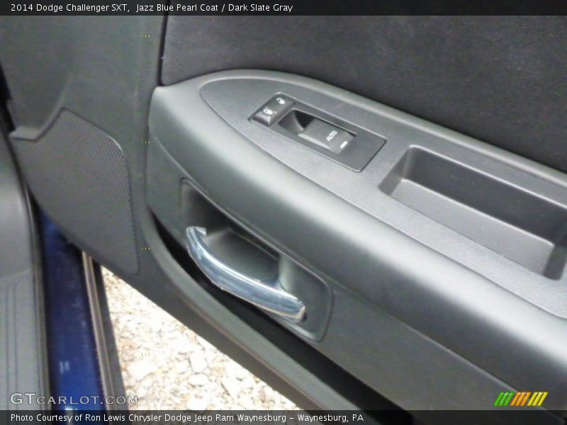 Jazz Blue Pearl Coat / Dark Slate Gray 2014 Dodge Challenger SXT