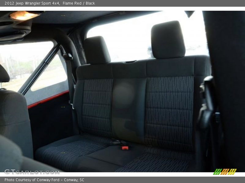 Flame Red / Black 2012 Jeep Wrangler Sport 4x4