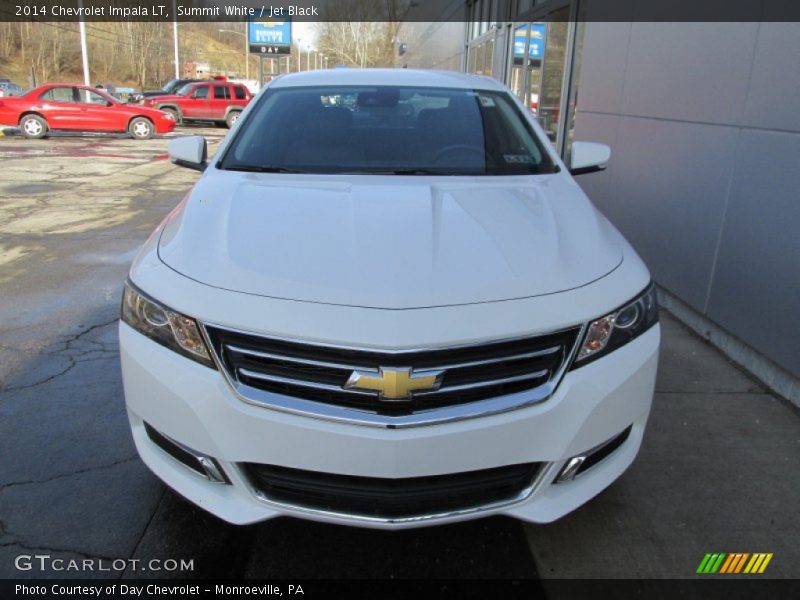 Summit White / Jet Black 2014 Chevrolet Impala LT