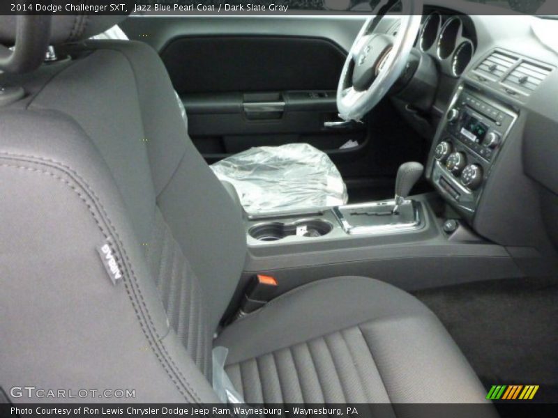 Jazz Blue Pearl Coat / Dark Slate Gray 2014 Dodge Challenger SXT