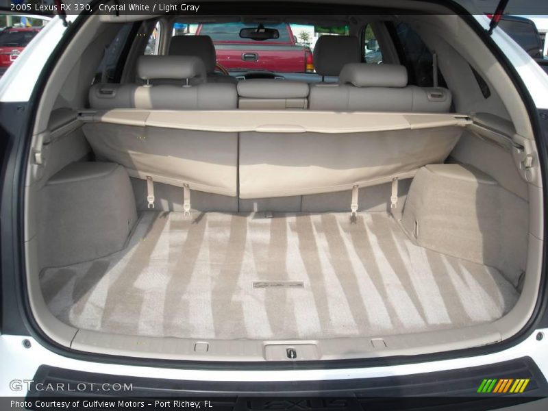 Crystal White / Light Gray 2005 Lexus RX 330