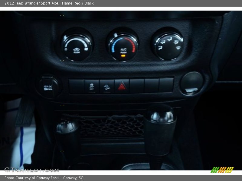 Flame Red / Black 2012 Jeep Wrangler Sport 4x4
