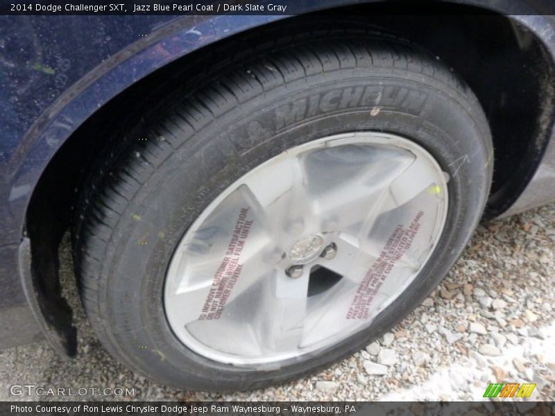 Jazz Blue Pearl Coat / Dark Slate Gray 2014 Dodge Challenger SXT