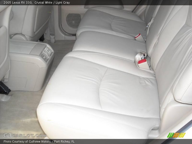 Crystal White / Light Gray 2005 Lexus RX 330