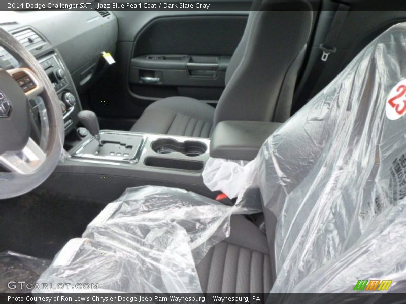 Jazz Blue Pearl Coat / Dark Slate Gray 2014 Dodge Challenger SXT