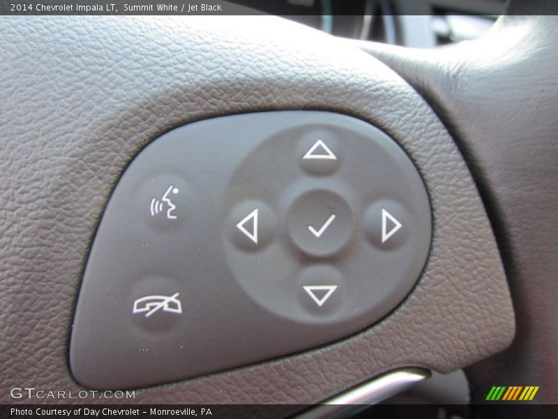 Summit White / Jet Black 2014 Chevrolet Impala LT
