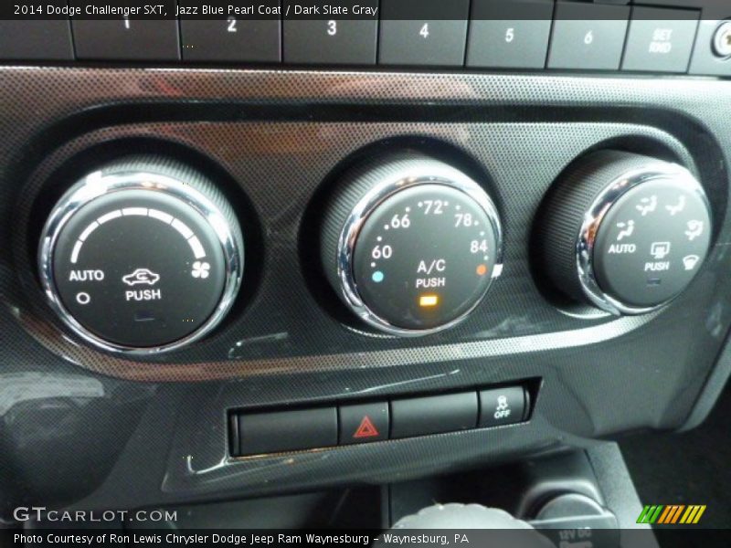 Jazz Blue Pearl Coat / Dark Slate Gray 2014 Dodge Challenger SXT