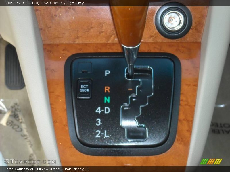 Crystal White / Light Gray 2005 Lexus RX 330