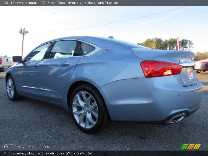 Silver Topaz Metallic / Jet Black/Dark Titanium 2014 Chevrolet Impala LTZ