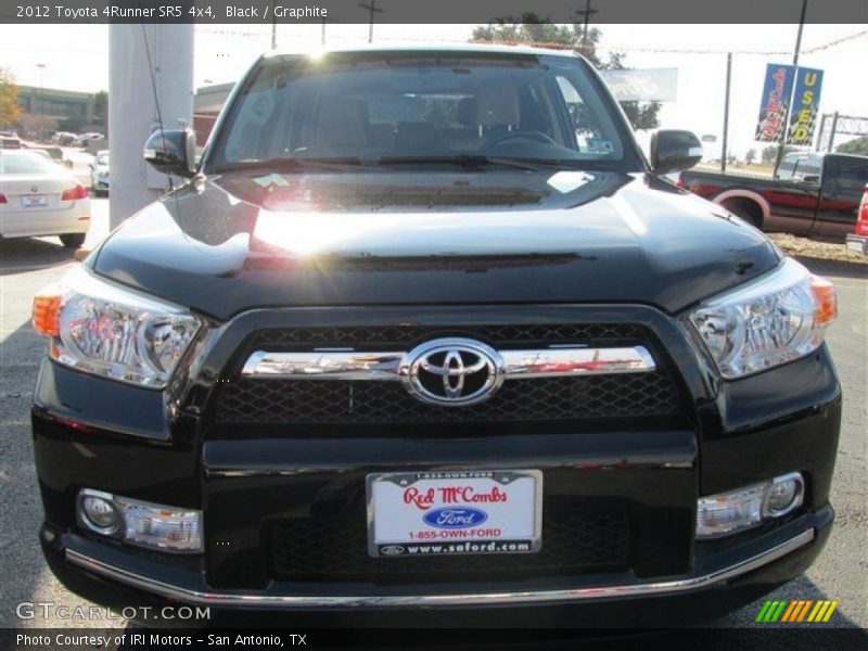 Black / Graphite 2012 Toyota 4Runner SR5 4x4