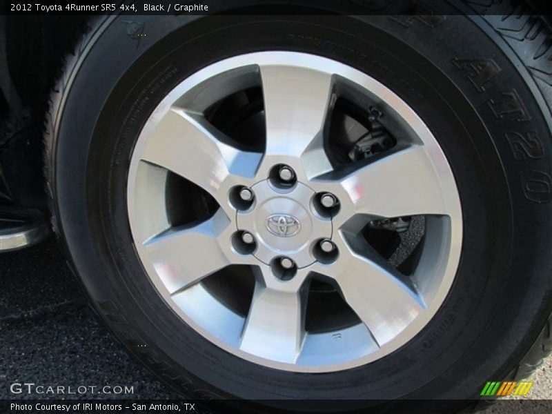 Black / Graphite 2012 Toyota 4Runner SR5 4x4