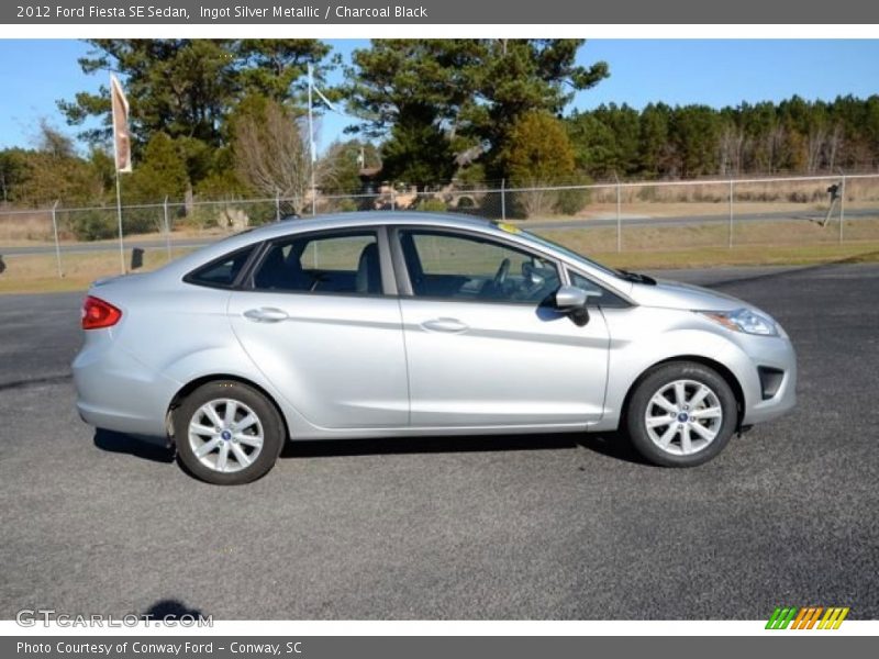  2012 Fiesta SE Sedan Ingot Silver Metallic