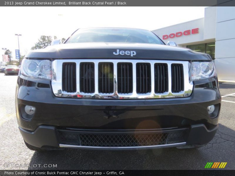 Brilliant Black Crystal Pearl / Black 2013 Jeep Grand Cherokee Limited