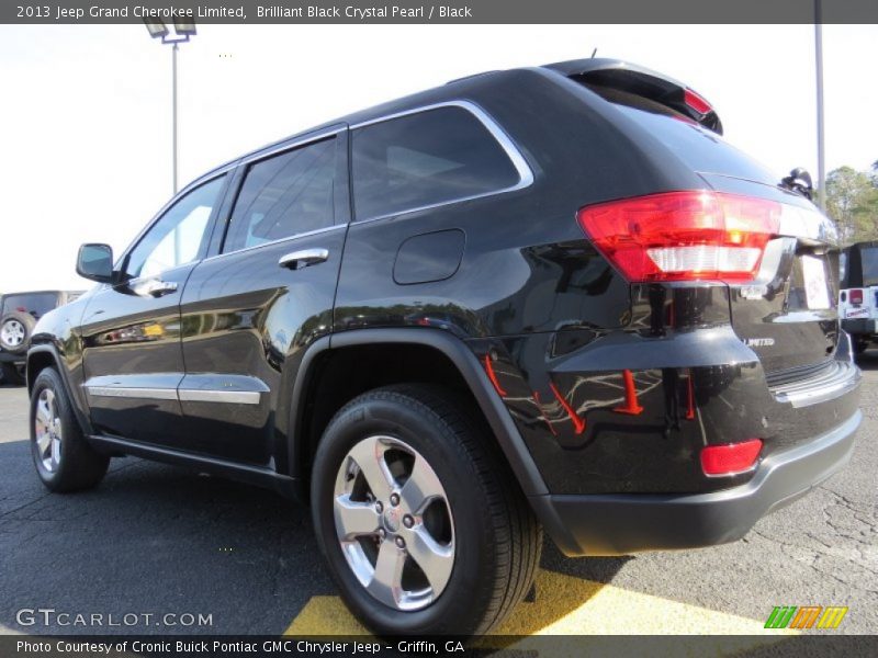 Brilliant Black Crystal Pearl / Black 2013 Jeep Grand Cherokee Limited