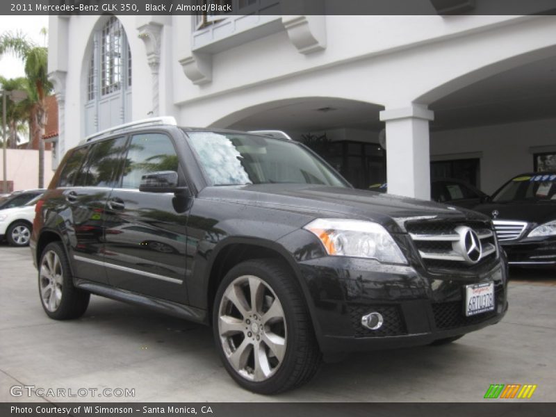 Black / Almond/Black 2011 Mercedes-Benz GLK 350