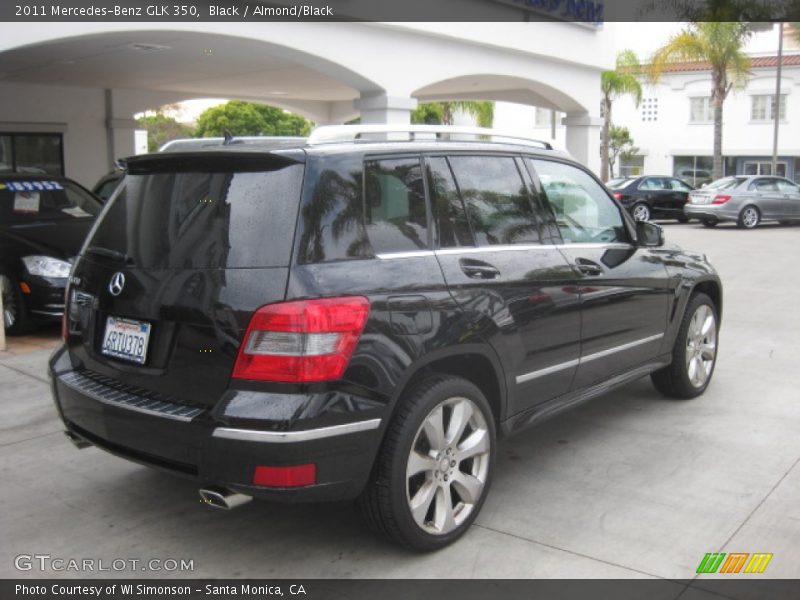 Black / Almond/Black 2011 Mercedes-Benz GLK 350