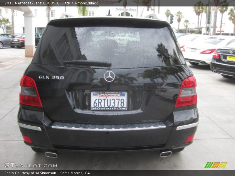Black / Almond/Black 2011 Mercedes-Benz GLK 350