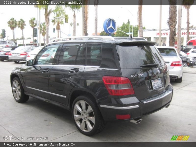 Black / Almond/Black 2011 Mercedes-Benz GLK 350
