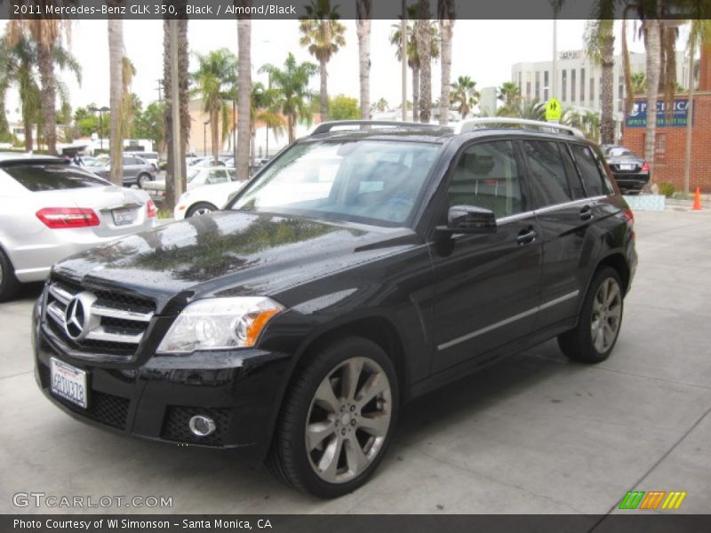 Black / Almond/Black 2011 Mercedes-Benz GLK 350