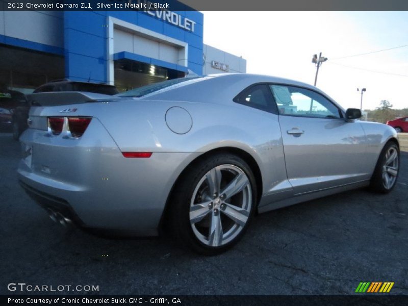 Silver Ice Metallic / Black 2013 Chevrolet Camaro ZL1