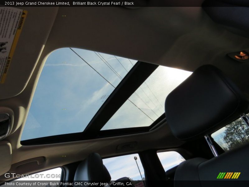 Brilliant Black Crystal Pearl / Black 2013 Jeep Grand Cherokee Limited