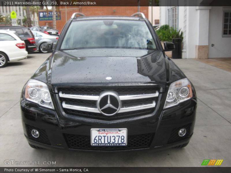 Black / Almond/Black 2011 Mercedes-Benz GLK 350
