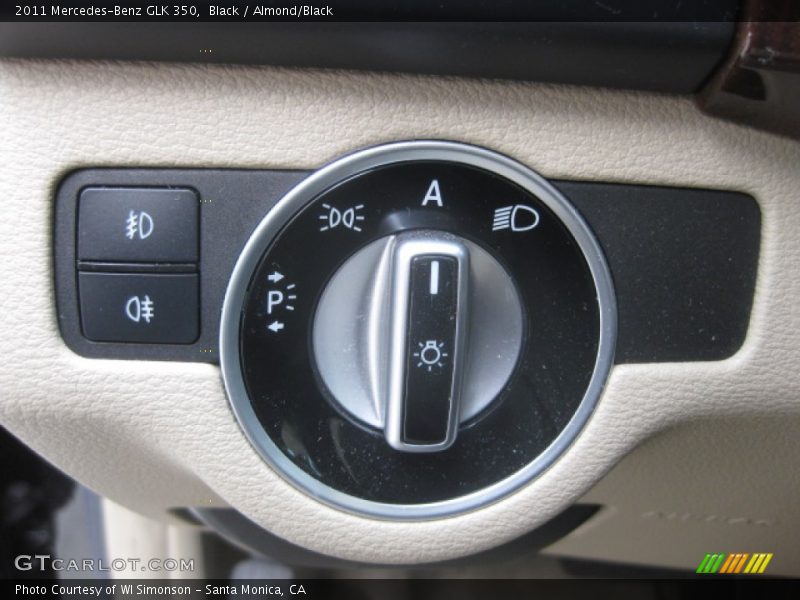 Black / Almond/Black 2011 Mercedes-Benz GLK 350